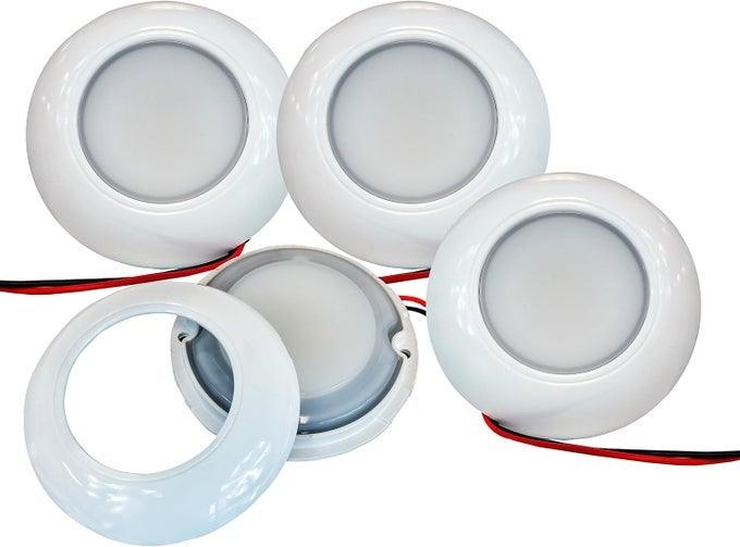 Set Of 4 Waterproof Led Dome Lights