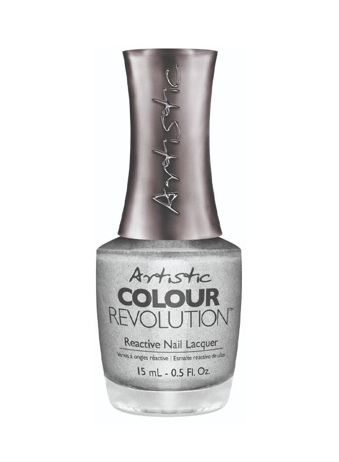 Artistic Nail Design Nail Lacquer -Heart Of Chrome| 15 Ml