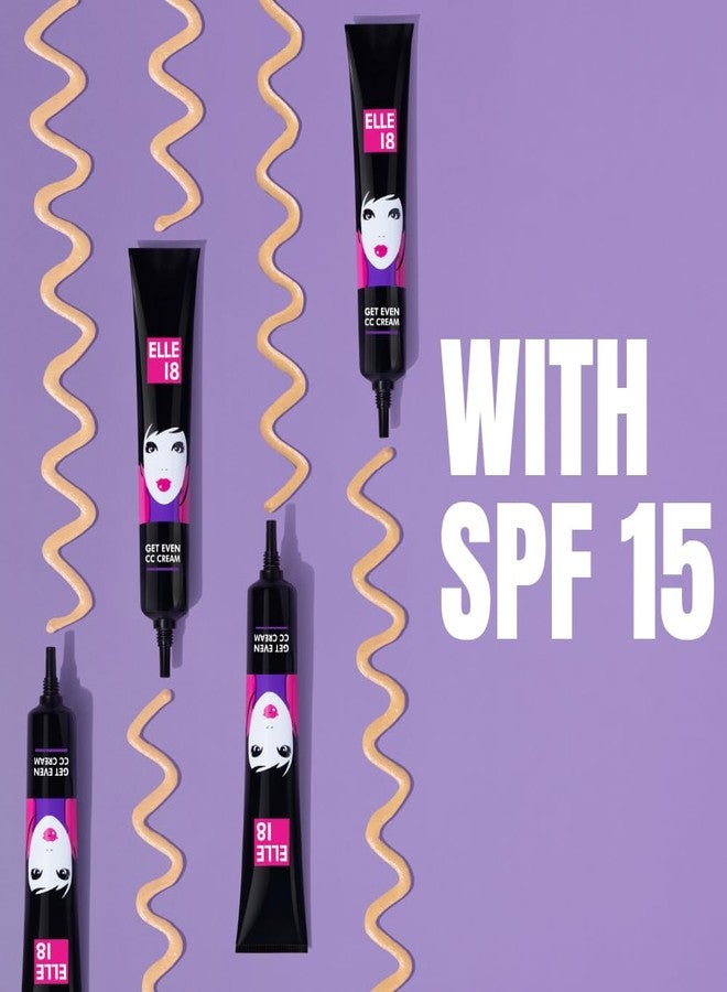 Elle 18 Elle18 GetEven CC Cream 18gm - Image 4