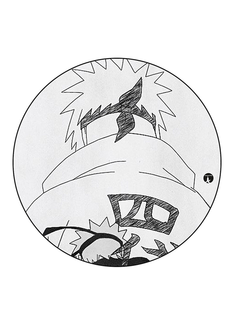 RKN The Anime Naruto Printed Fridge Magnet Round  Multicolour - Image 2