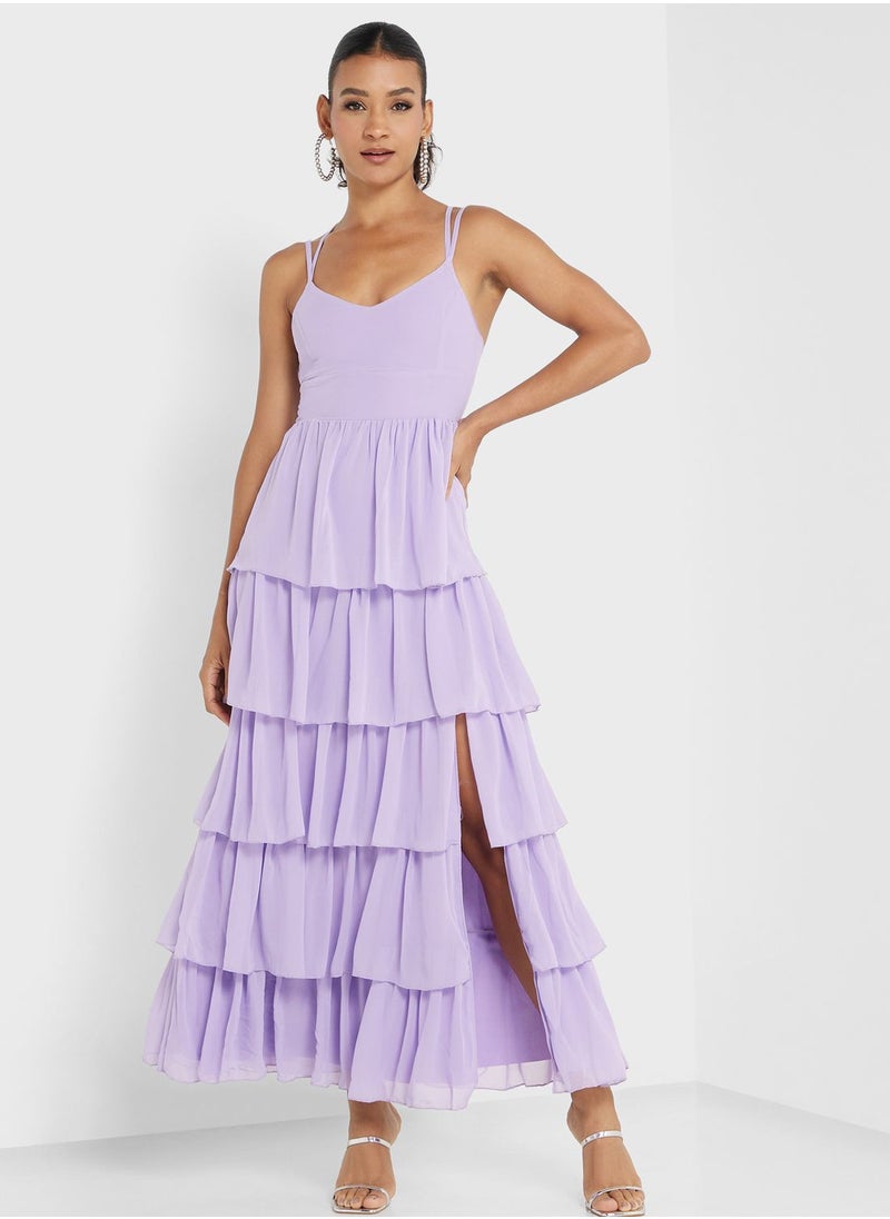 Ella Limited Edition - Ruffle Layer Strappy Dress - Image 1