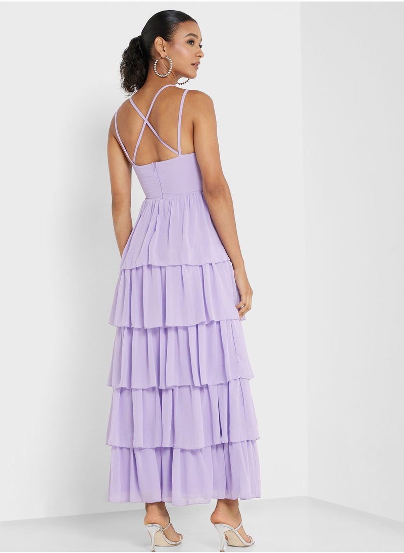 Ella Limited Edition - Ruffle Layer Strappy Dress - Image 1