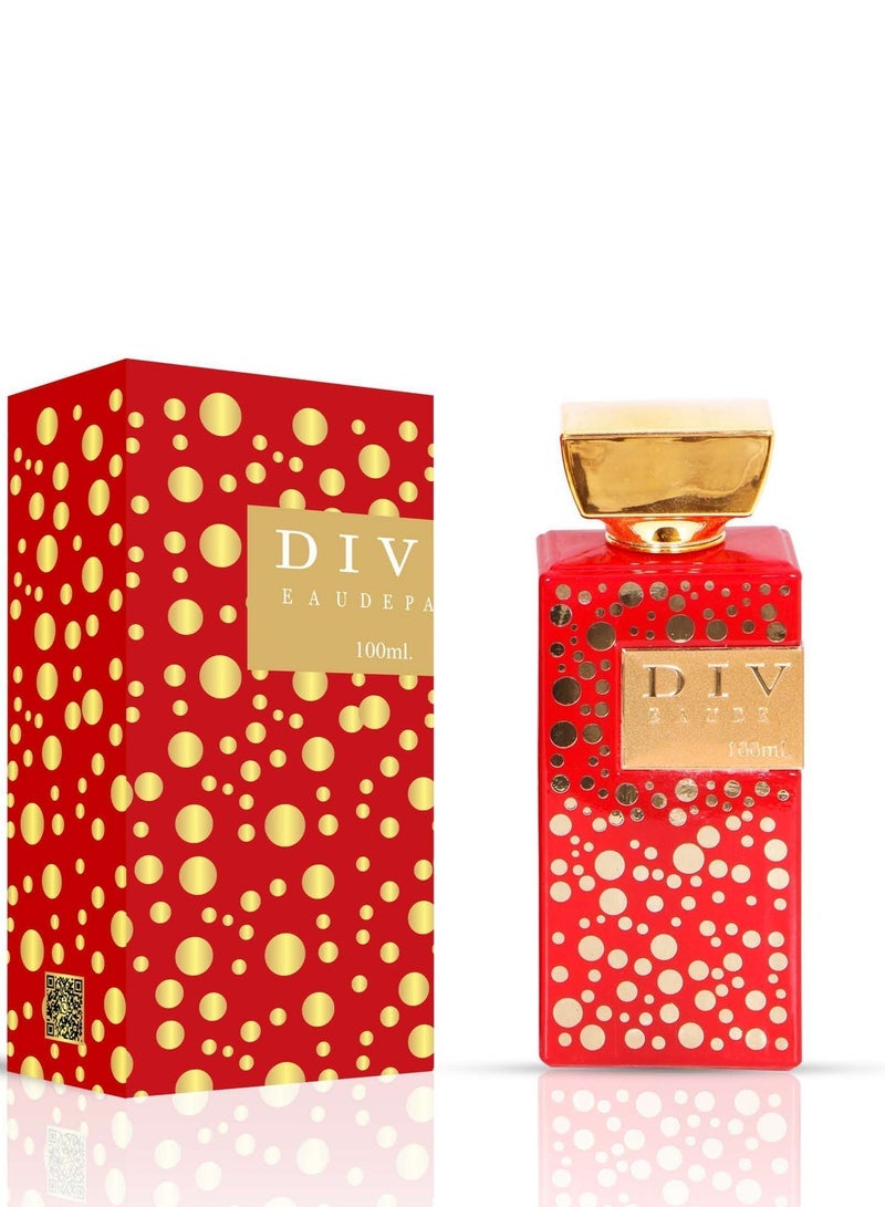 Cherry Diven Red Cherry Perfume 100ml – A Warm Touch of Vanilla Luxury - Image 4