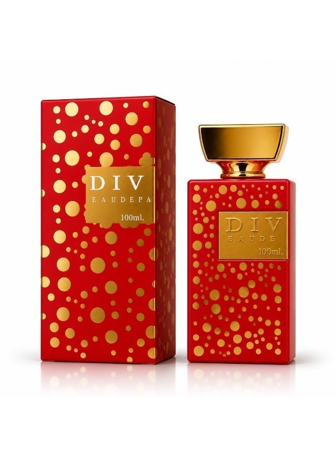 Cherry Diven Red Cherry Perfume 100ml – A Warm Touch of Vanilla Luxury - Image 5