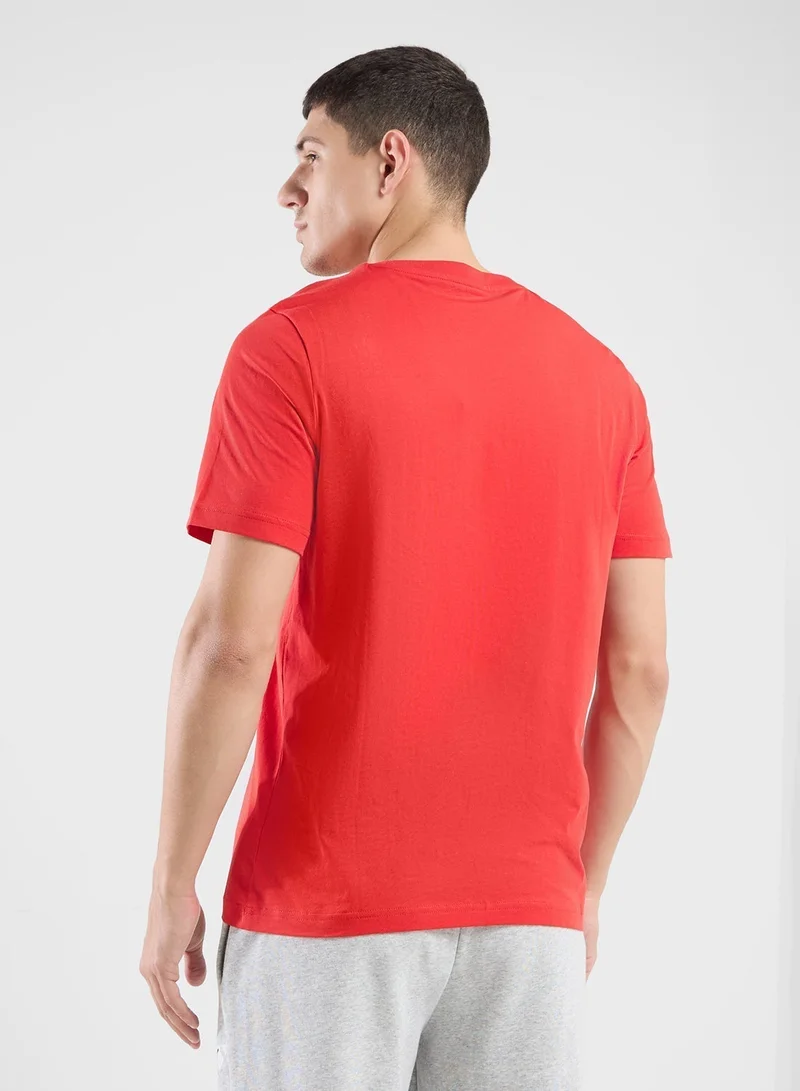 بوما تيشيرت أساسي مزين بشعار صغير للماركة