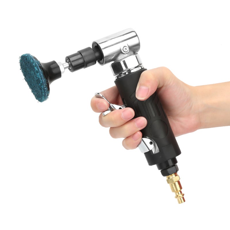 Pneumatic Angle Grinder 90 Degrees 20000rpm Comfortable Handle Grip - High Concentricity Low Noise Handheld Air Grinding Machine for Cutting Grinding Polishing of Hardware Stone Craft Jewelry - Image 4