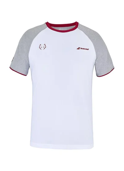 Babolat Babolat Padel Crew Neck Tee Lebron-6Ms24011-1000, Color - White, (French Brand)