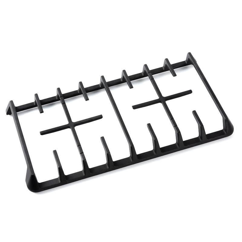 Charbrofire DG9400937A DG9400468B بديل شبكة الحديد الزهر الجانبية لأجزاء موقد سامسونج NX58H9500WS NX58H5600SS NX58R5601SS NX58J5600SG NX58F5500SS والمزيد من أجزاء موقد الغاز سامسونج دعم سطح الموقد 1 عبوة