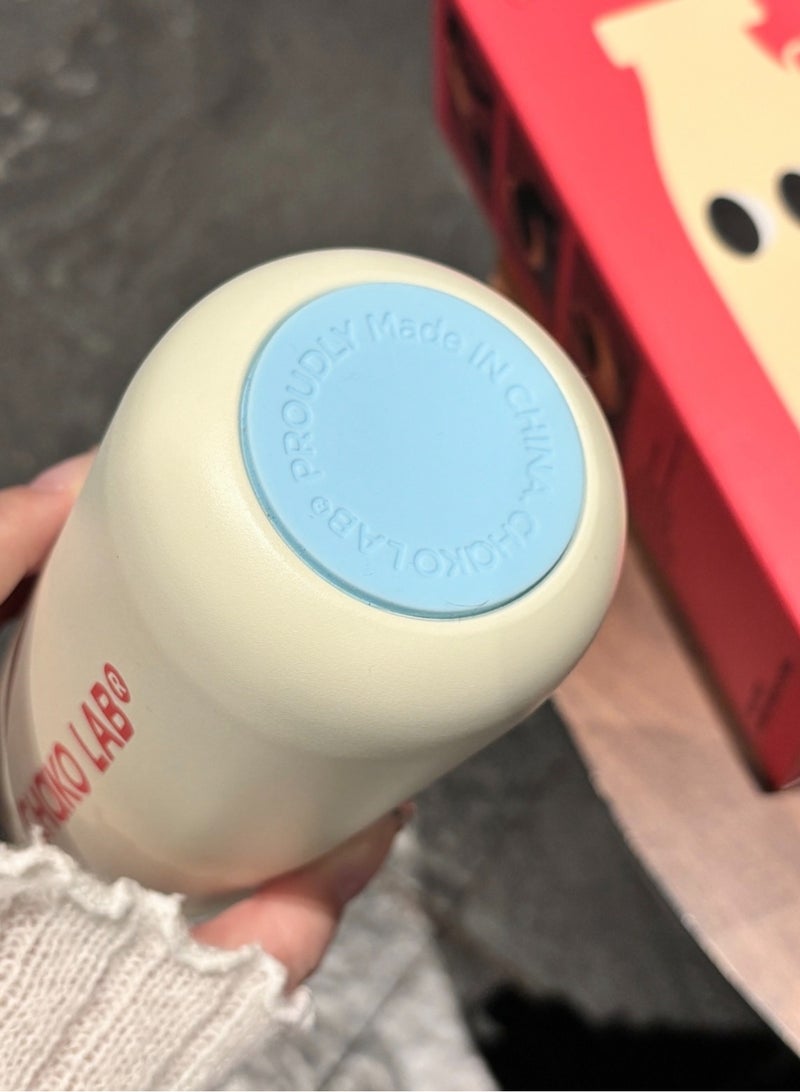 تشاكو لاب CHAKO LAB عالي القيمة زجاجة العزل مع اثنين من طرق الشرب، وسهلة المحمولة، 520ML - Image 4