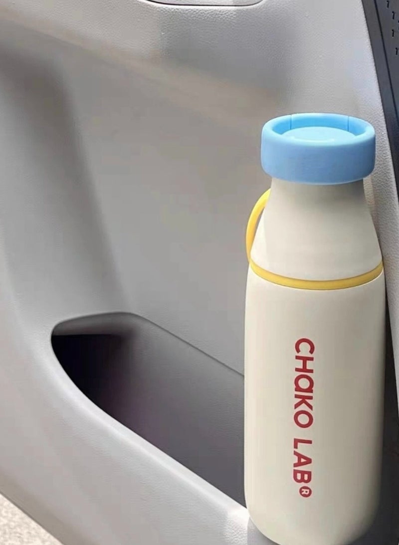 تشاكو لاب CHAKO LAB عالي القيمة زجاجة العزل مع اثنين من طرق الشرب، وسهلة المحمولة، 520ML - Image 5