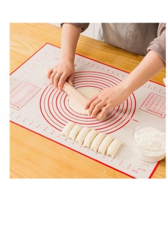 Large Silicone Pastry Mat Extra Thick Non Stick Baking Mat with Measurement Fondant Mat, Counter Mat, Dough Rolling Mat, Oven Liner, Pie Crust Mat (L-16''(W)24''(L), Red) - pzsku/Z60B2CEB7AEDD6D4858E7Z/45/_/1736771101/fed4acba-9665-4182-8f7a-8e0c7ee284fd