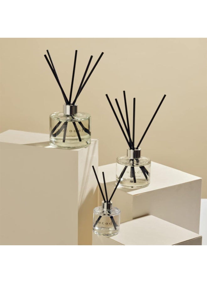 Bukela 200 Fiber Diffuser Sticks, 7.87 X 0.16 Inches, Thickened Diffuser Sticks, Fiber Diffuser Sticks for Aromatherapy and Décor, 100 Black and 100 White. - Image 5