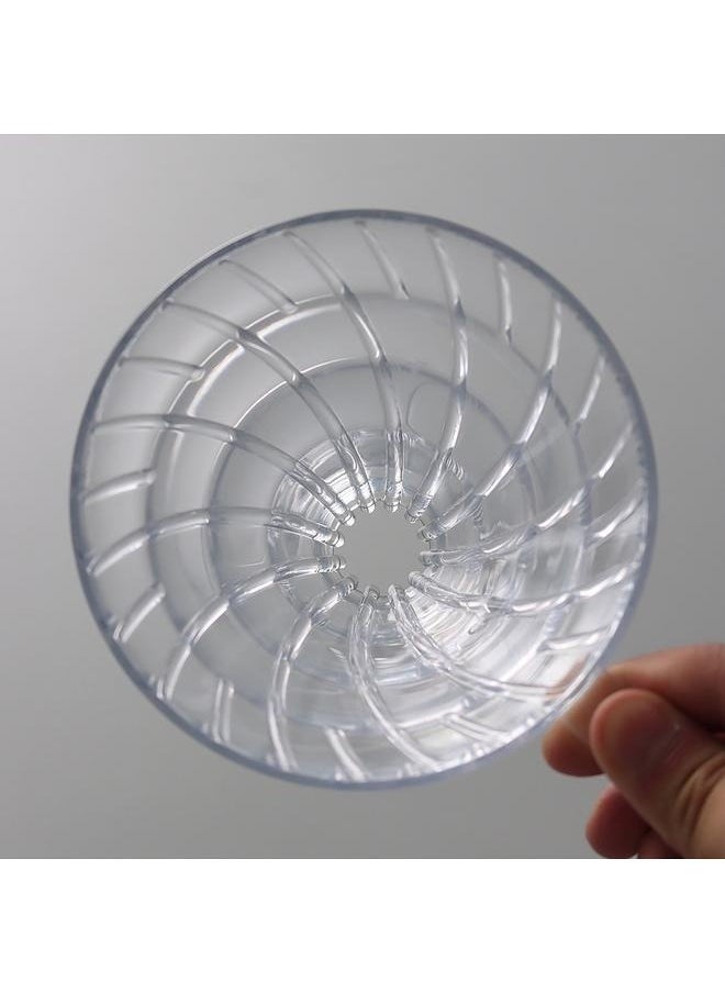 Generic V60 Plastic Coffee Dripper, Clear-Cone Plastic Coffee Dripper, 1-4 Cups, Pour Over Coffee Maker, Reusable Coffee Filter Cup  - Image 4