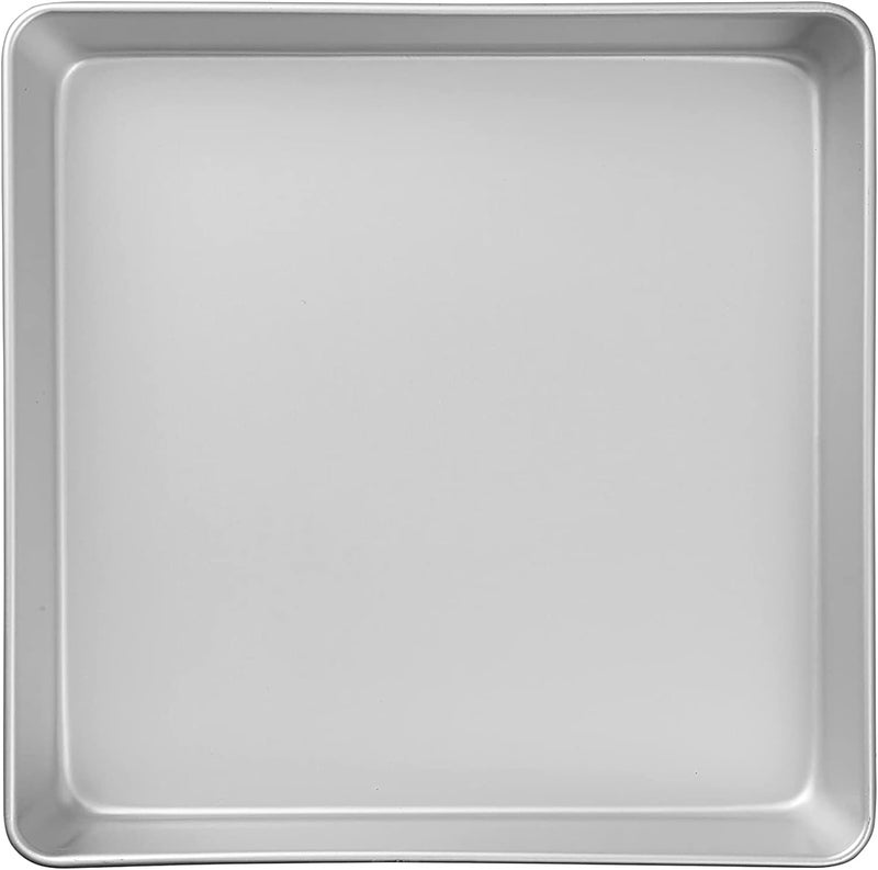 Wilton Performance Pans Aluminum Square Brownie and Cake Pan 12 x 12 inches Silver - Image 1