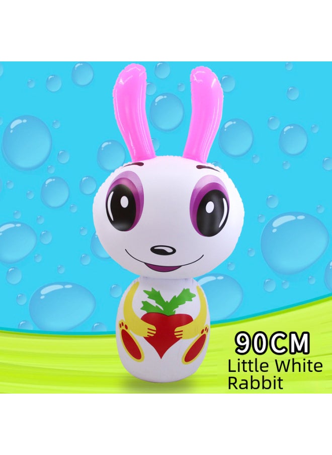 Direct Supply 90 Extra Large Penguin Tumbler Children Vent Sports Boxing Cartoon Inflatable Tumbler Toy-Color:Extra Large Thickened Blue Cinnamon Dog  - Image 5
