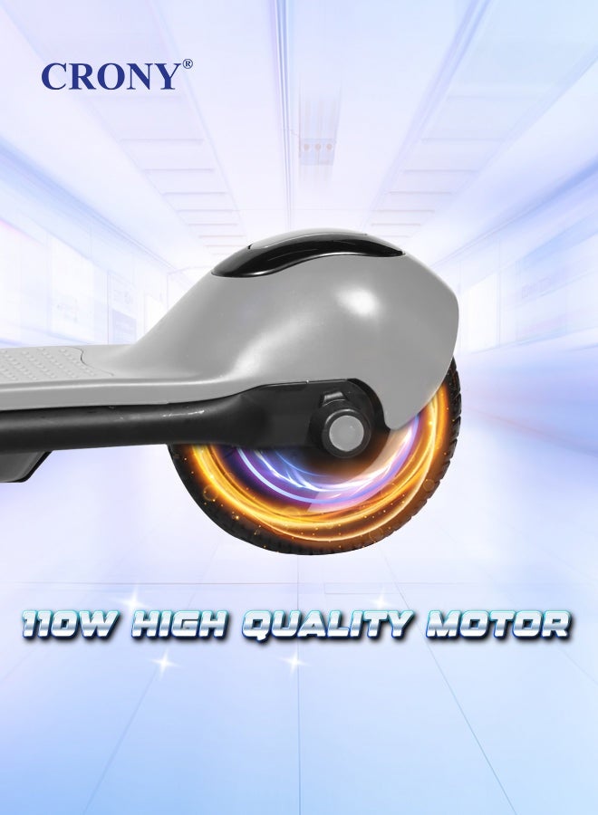 Crony ZL-E7 kids Electric Scooter LED Headlamps Bluetooth Connectivity resistant anti slip rubber Vacum tire 7kg Aluminum Alloy Frame Material load 60kg E Scooter Foldable skateboard - Image 3