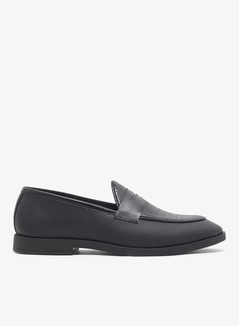 Robert Wood Faux Leather Formal Slip Ons