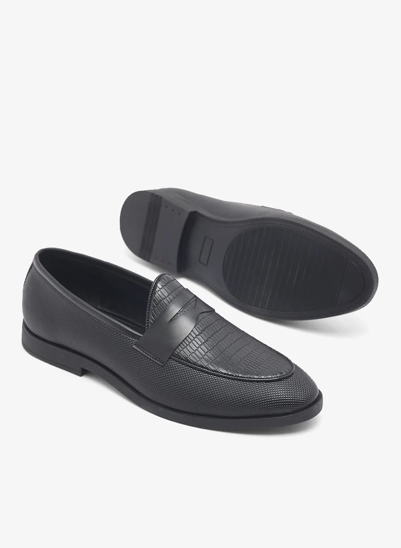 Robert Wood  Faux Leather Formal Slip Ons for Men | Best Price UAE