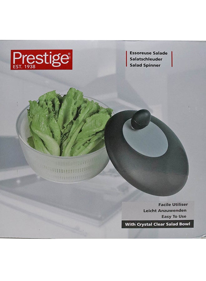 Prestige Salad Spinner Black/White 22.5x22.3x15.19cm - Image 4