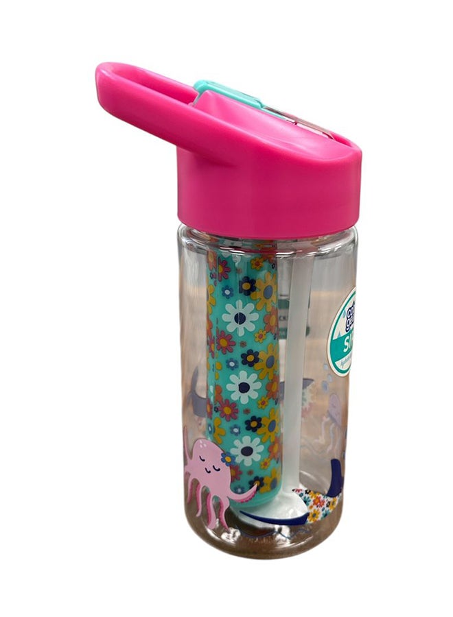 Cool Gear  Water Bottle Taper 14Oz Pinkleak Proof , Cool Gear , Cool Gear  For Gym, Cool Gear  For Travel, Trendy Hydration Bottle, Reusable Bottle, Cool Gear  For Kids, Cool Gear Saudi - Image 1