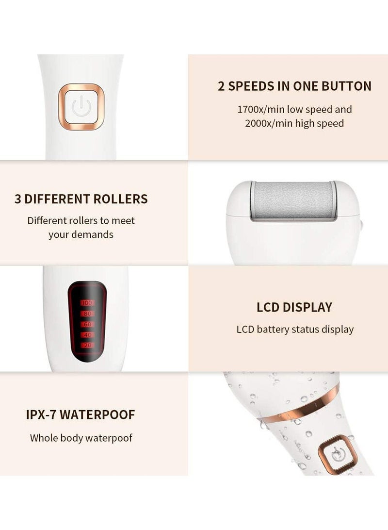 Generic Electric Foot Callus Remover, Rechargeable Portable Electronic Foot File Pedicure Kits,Professional Pedicure Tools, Foot Care Ideal Gift  - Image 3