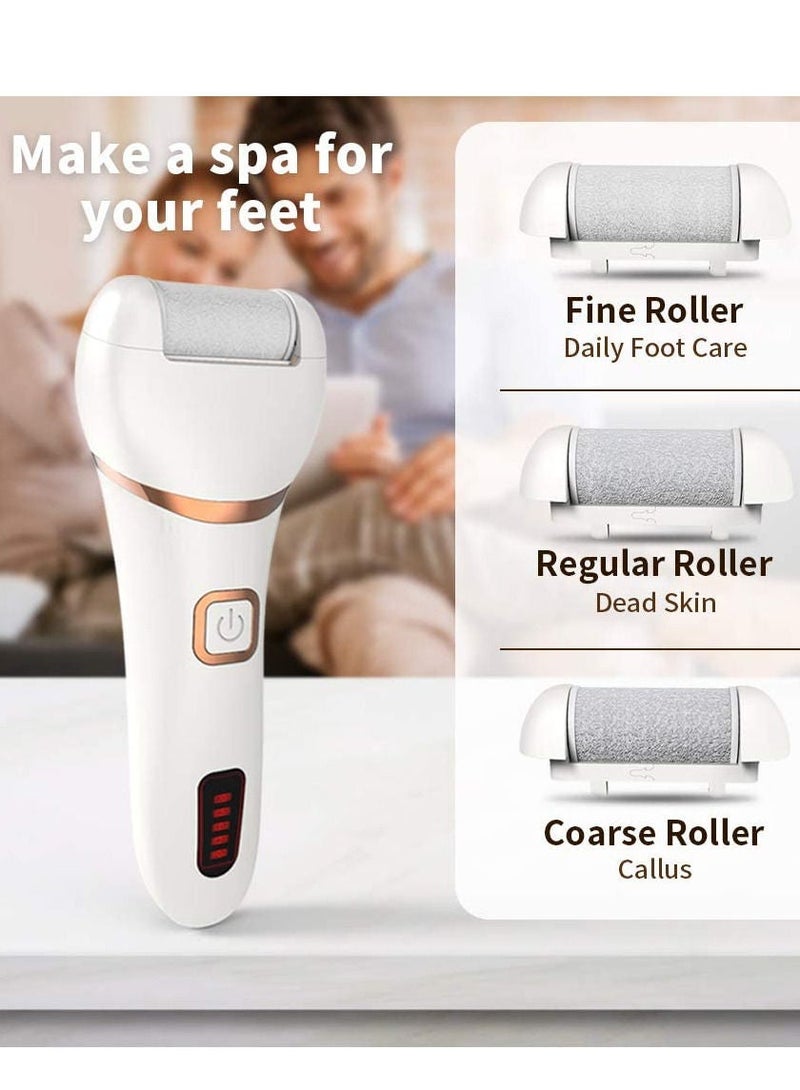 Generic Electric Foot Callus Remover, Rechargeable Portable Electronic Foot File Pedicure Kits,Professional Pedicure Tools, Foot Care Ideal Gift  - Image 2