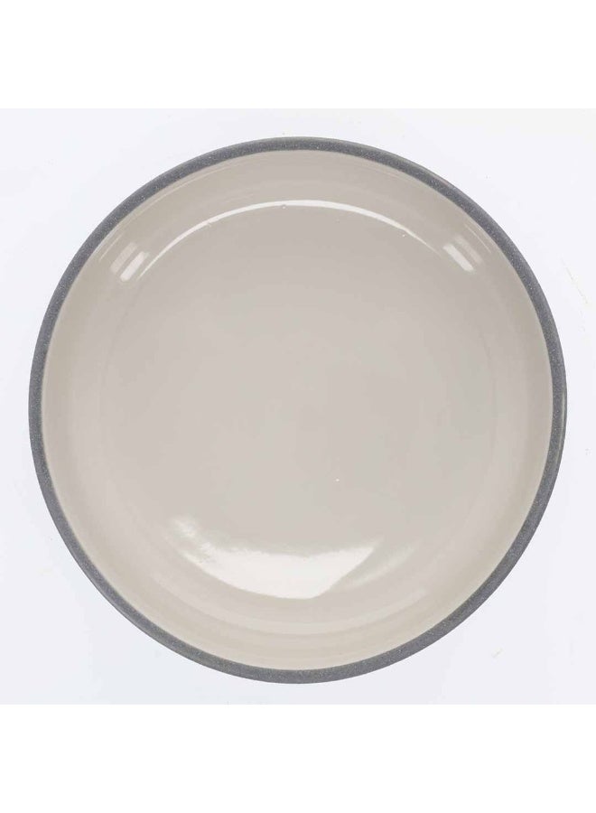 دوفو + وعاء طعام دوفو+ - لون حجري رملي محيطي متوسط ​​- 950 مل - 18×18×6 سم رمادي-أزرق - Image 2