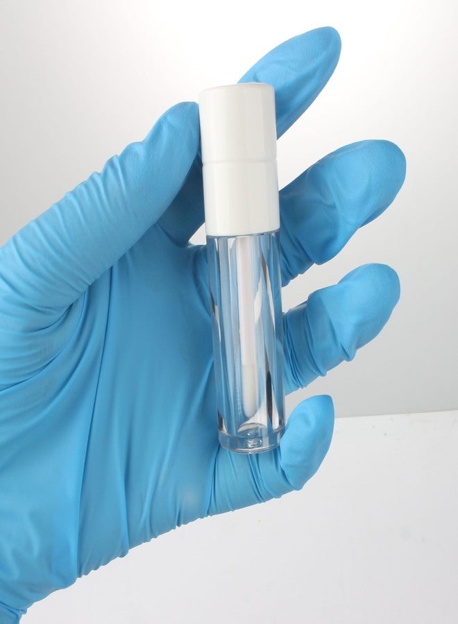 COSIDEA 20pcs Round 4ml 0.13oz White Empty lip gloss tubes with wand Lipgloss tube containers for lip oil packing - Image 3