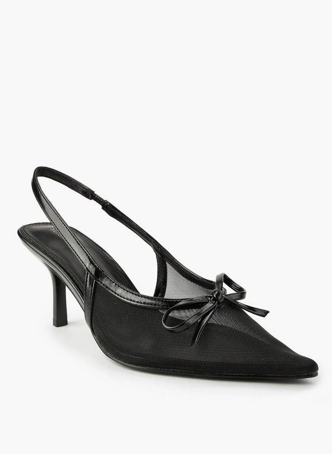 فلورا بيلا من شو إكسبرس حذاء نسائي بكعب خنجري وحزام خلفي