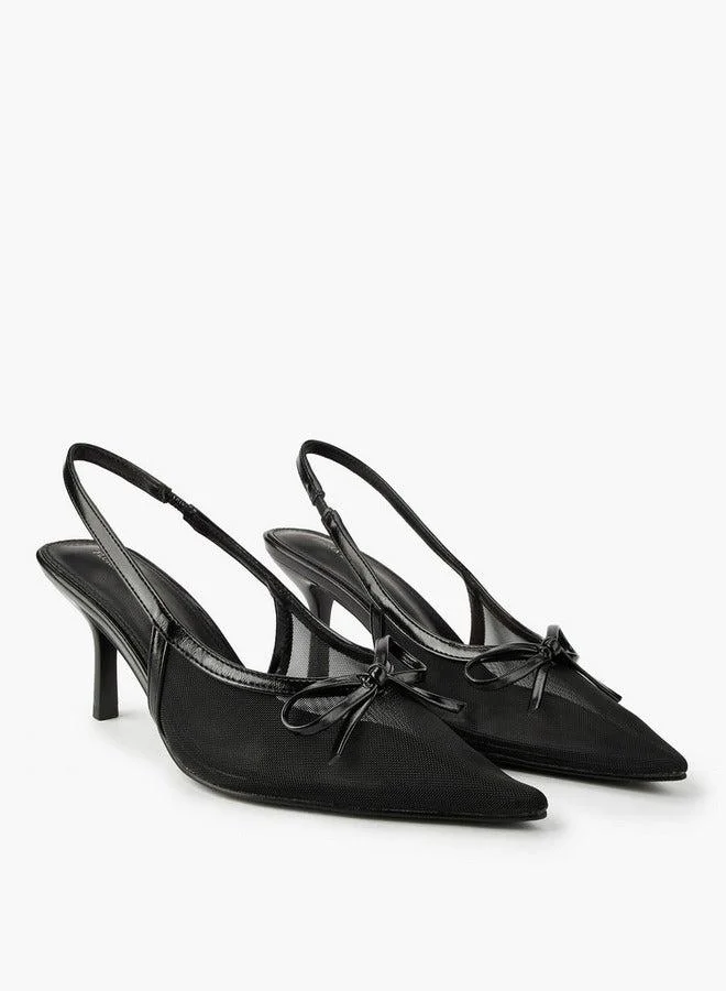 فلورا بيلا من شو إكسبرس حذاء نسائي بكعب خنجري وحزام خلفي