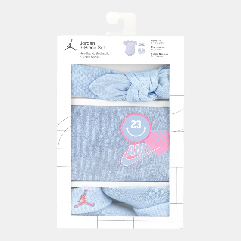 Jordan Kids' Jeans And Bling Bodysuit Box Set