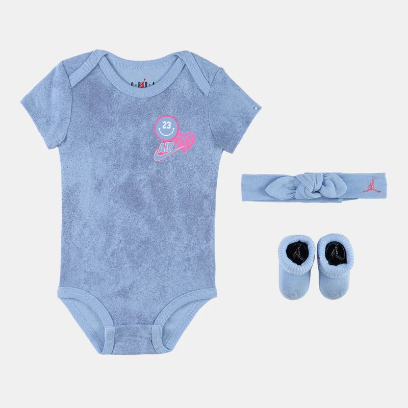 Jordan Kids' Jeans And Bling Bodysuit Box Set
