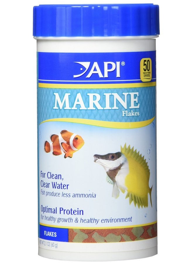 API - API MARINE FLAKES Fish Food 2.1-Ounce Container - Image 1