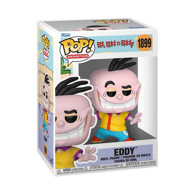 Funko Pop! Animation: Ed EDD N Eddy - Eddy - Collectable Vinyl Figure - Gift Idea - Official Merchandise - Toys for Kids & Adults - Cartoon/Animation Fans - Model Figure for Collectors - Image 1