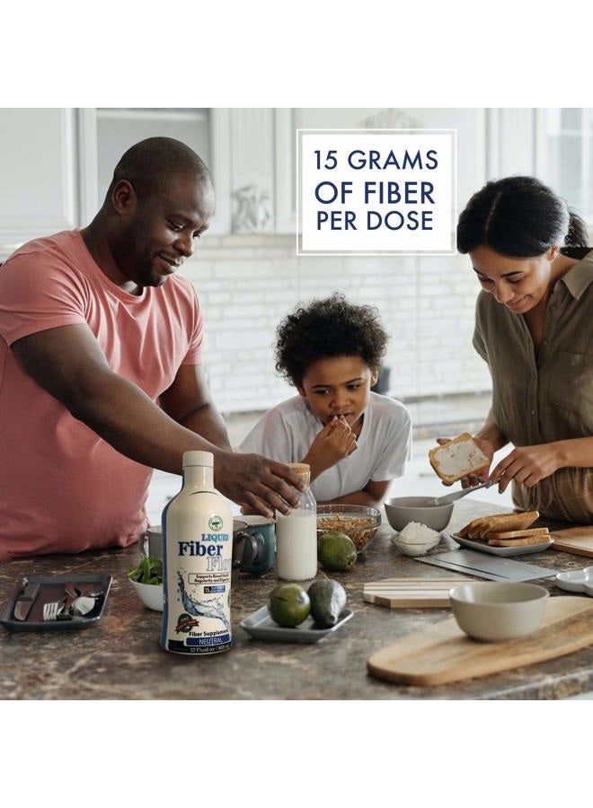 Nutritional Designs مكمل الألياف السائلة الخالي من السكر للأطفال من ND Labs, INC منذ 1986، خليط مشروب الألياف، مشروب طبيعي لتنظيم الأمعاء لصحة توازن الأمعاء، 32 أونصة - Image 5