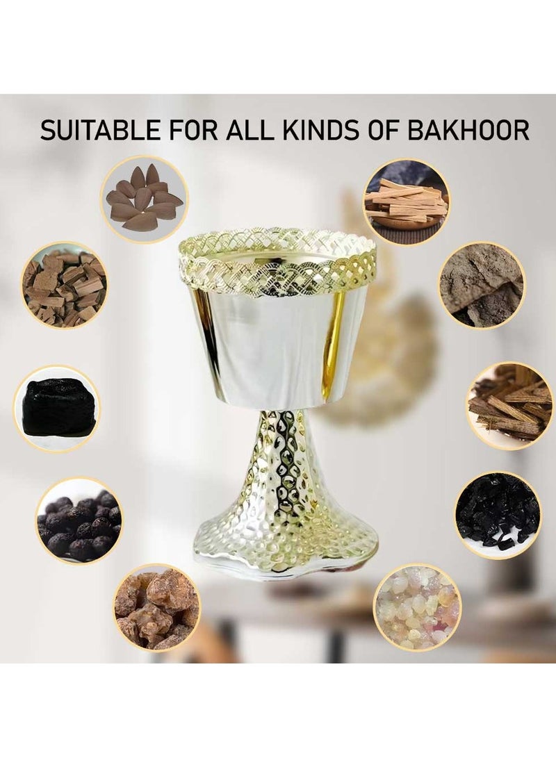 مبخرة عود عربية بتصميم أنيق لعطر المنزل والمكتب - Image 2