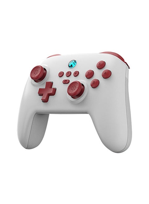 S11 Switch Wireless Bluetooth Game Controller with Wake-up Vibration, Six-axis Somatosensory Burst, Compatible with Switch/PC/ios/Android White