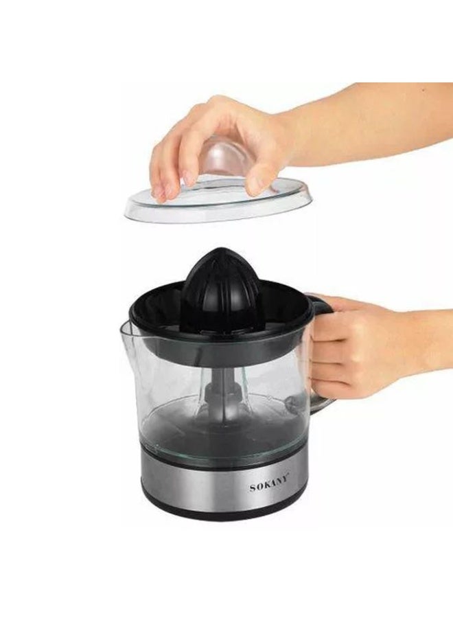 سوكاني عصارة برتقال كهربائية سوكاني SK-623D، قدرة 45 واط، سعة 0.7 لتر – عصارة فواكه أوتوماتيكية للبرتقال والليمون بغطاء شفاف ودوران مزدوج سهلة التنظيف - Image 2