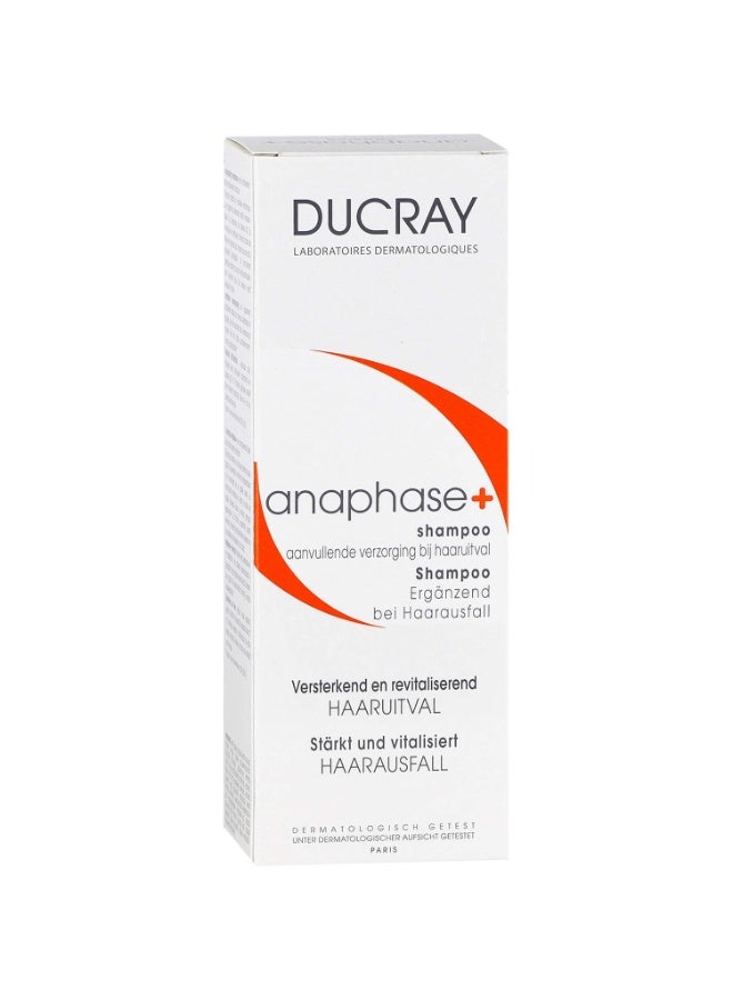 دوكري شامبو دوكري أنافاز بلس (Ducray Anaphase+) المكمّل لعلاج تساقط الشعر (200 مل) | يعزز الحجم والكثافة | شامبو مخصص لمكافحة تساقط الشعر، وتقويته، وعلاج الشعر التالف | منظف عميق لفروة الرأس - Image 2