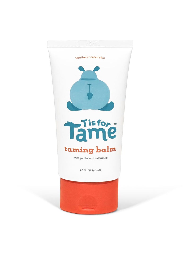 T is for Tame T is for Tame - Baby Natural Exfoliant & Nourishing Taming Balm for Cradle Cap, Dry Scalp & Skin, Plant-Based, Gentle Hydration with Jojoba & Calendula, Made in the USA 
