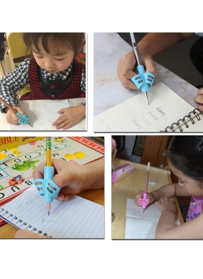Generic - Pencils Grips Pencils Grips for Kids Handwriting Posture Correction Training Writing AIDS for Kids toddler Preschoolers Students Children Special Needs (8 Pcs) - Image 1