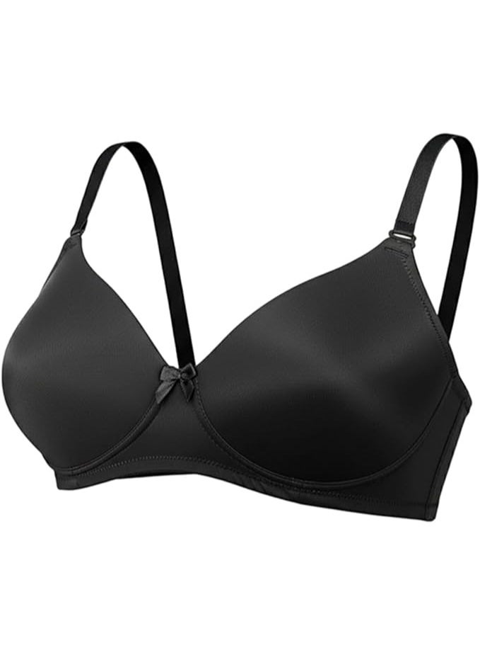 Love Bell Padded Wirefree Nylon Tshirt Bra - Soft Pad Everyday Bra - Image 1