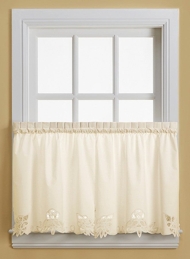 CHF Battenburg Tier Pair, 24 in, Ecru