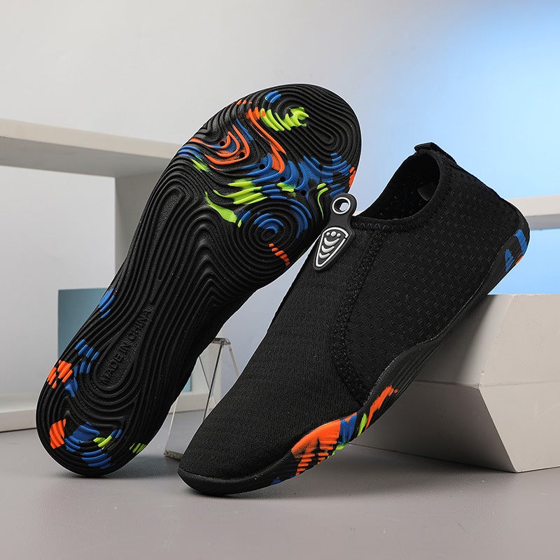 Summer And Autumn New Plus Size Men'S And Women'S Wading Shoes Outdoor Couple'S Beach Shoes Tracing Shoes Thick Sole Water Shoes Lazy Shoes - Image 1