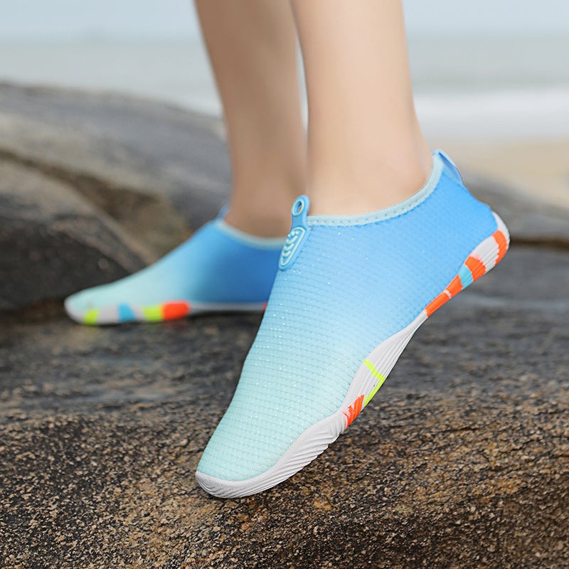Summer And Autumn New Plus Size Men'S And Women'S Wading Shoes Outdoor Couple'S Beach Shoes Tracing Shoes Thick Sole Water Shoes Lazy Shoes - Image 4