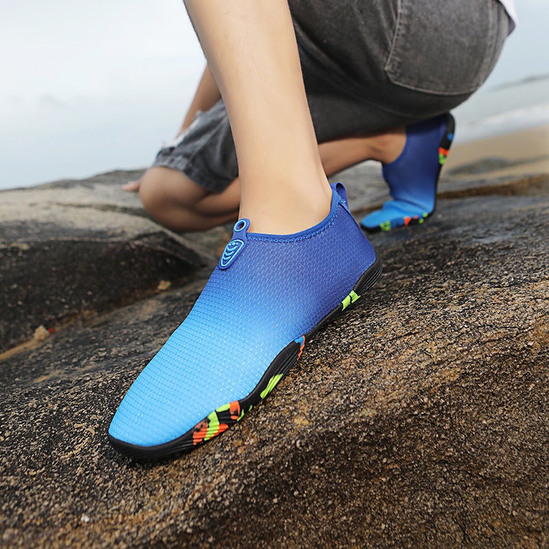 Summer And Autumn New Plus Size Men'S And Women'S Wading Shoes Outdoor Couple'S Beach Shoes Tracing Shoes Thick Sole Water Shoes Lazy Shoes - Image 5