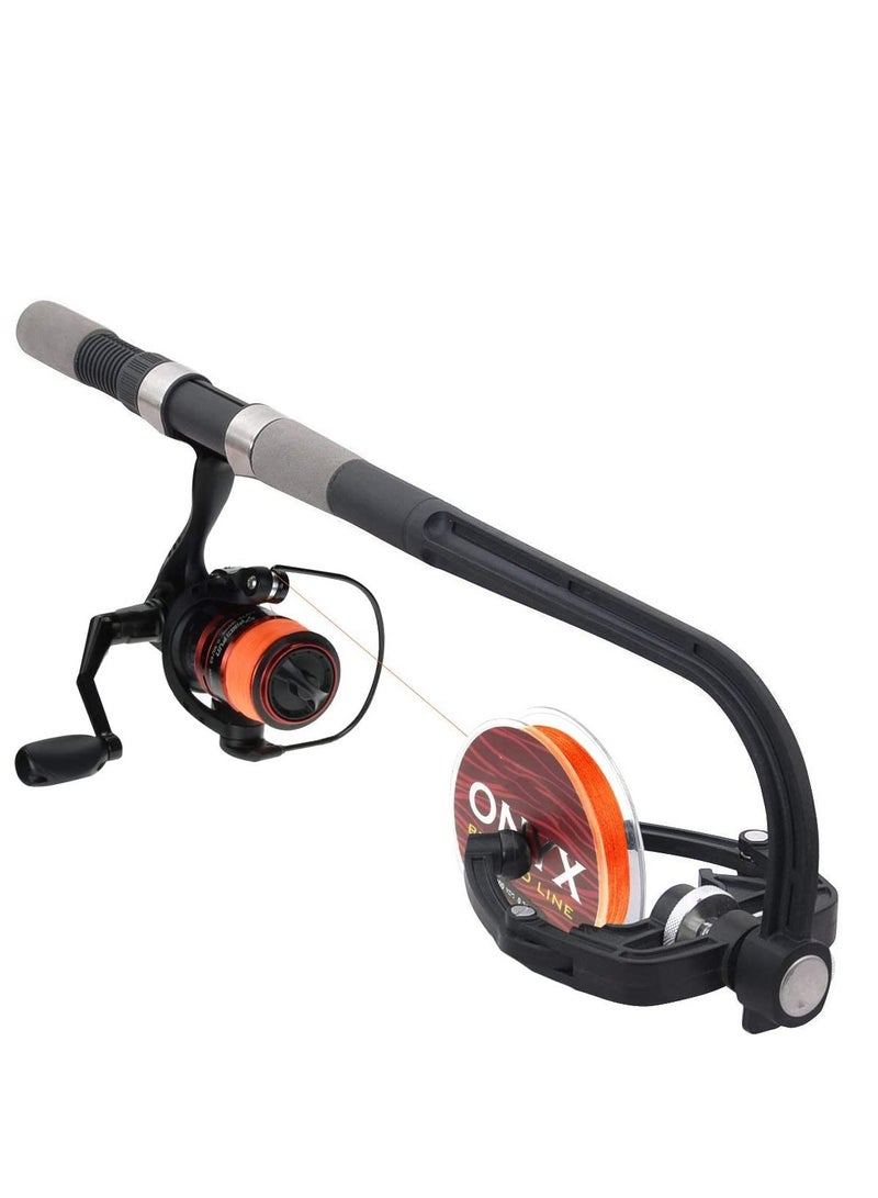 Effortless Fishing Line Spooler Winder for Spinning and Baitcasting Reels Premium Fishing Accessories - Image 1