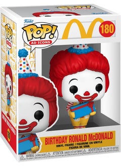 Funko Funko Pop! Ad Icons: McDonalds - Birthday Ronald McDonald - Collectable Vinyl Figure  - Image 1