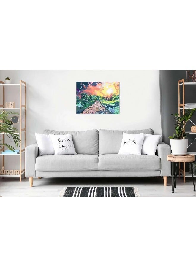 Ravensburger CreArt Painting by Numbers Canvas Edition Painting Set - Magical Lights - Image 4