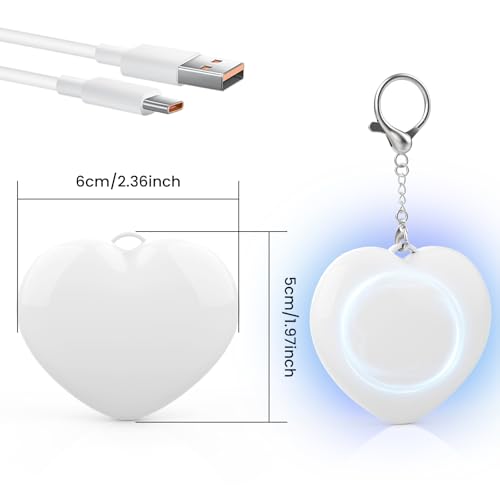 BELNISTORA Purse Light, Handbag Light for Purse Accessories Must Haves, Heart Shaped Purse Lamp with Automatic Sensor, Best Gifts for Women, Girls, Friends - Image 2